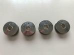 4 Spoelen - 20x8mm (zn2217), Hobby en Vrije tijd, Naaimachines en Toebehoren, Ophalen of Verzenden, Zo goed als nieuw, Accessoires
