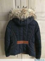 Froccella Jas met afneembaar bontkraag, Ophalen, Gedragen, Maat 36 (S), Blauw