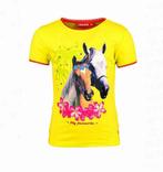 Mooie gele shirt Someone paard mt 122 7jaar, MET, Meisje, Nieuw, Ophalen of Verzenden