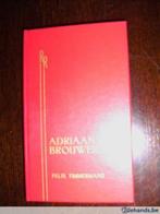 Adriaan Brouwer - Felix Timmermans, Antiek en Kunst, Antiek | Boeken en Manuscripten
