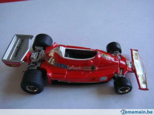 Voiture course "Ferrari 312 T 12 Vintage". N° 12., Ophalen of Verzenden, Gebruikt, Auto