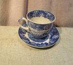 Antieke Theekopje met bordje van Enoch Woods Ware, Ophalen of Verzenden