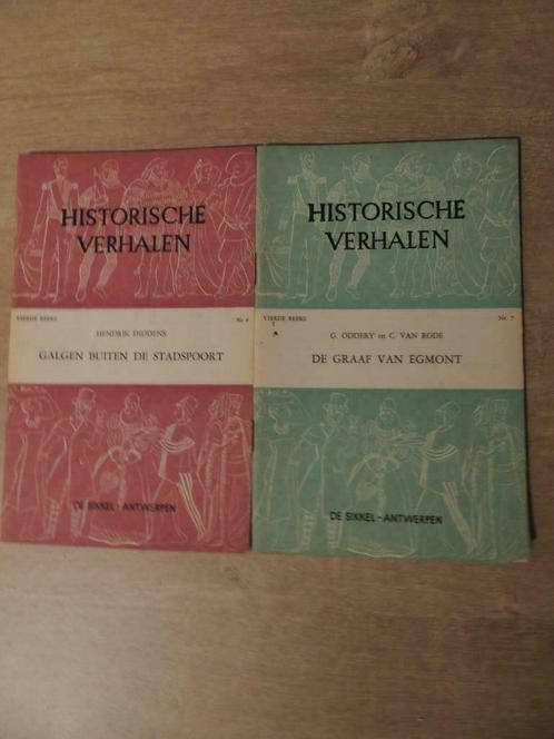 2 boekjes - Historische verhalen uit reeks 4, Boeken, Historische romans, Gelezen, Ophalen of Verzenden