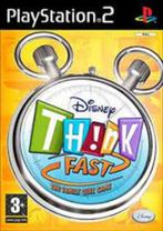Jeu PS2 Disney Think Fast: Le maxi quiz., À partir de 3 ans, Autres genres, Utilisé, Enlèvement ou Envoi