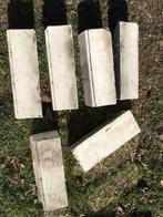Oude stukken wit steen, Doe-het-zelf en Bouw, Metselstenen, Ophalen of Verzenden