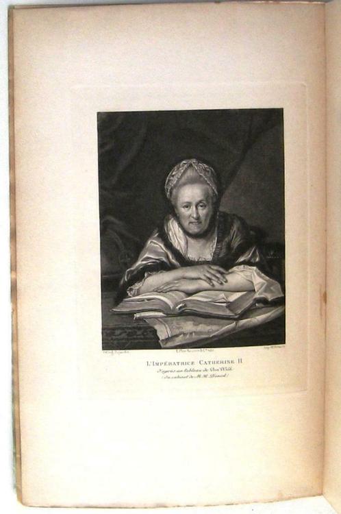 Autour d'un Trône 1909 Catherina de Grote K. Waliszewski, Antiek en Kunst, Antiek | Boeken en Manuscripten, Ophalen of Verzenden