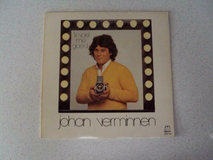 LP "Johan Verminnen"  'k Voel Me Goed anno 1981, Cd's en Dvd's, Vinyl | Nederlandstalig, Overige genres, 12 inch, Ophalen of Verzenden
