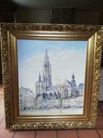 Schilderij Kathedraal van Antwerpen als investering, Antiek en Kunst, Ophalen