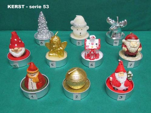Kerst theelichtjes - serie 53, Huis en Inrichting, Woonaccessoires | Kandelaars en Kaarsen, Nieuw, Kaars, Minder dan 25 cm, Ophalen of Verzenden