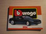 Bburago - catalogussen, Hobby en Vrije tijd, Modelbouw | Auto's en Voertuigen, Ophalen of Verzenden, Nieuw, Auto
