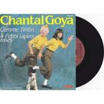 45 tours chantal goya - Comme tintin, 4 petits lapins rose, CD & DVD, Européenne, Autres formats, Enlèvement