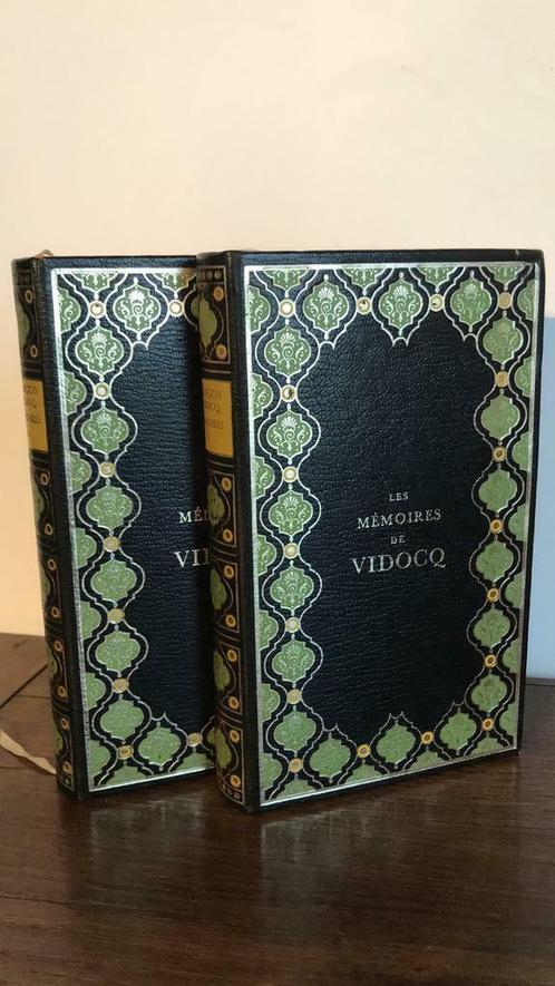 Les Mémoires de Vidocq - 2 volumes - 1968, Antiquités & Art, Antiquités | Livres & Manuscrits