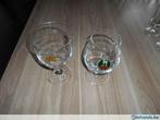 2 glazen, Huis en Inrichting, Ophalen of Verzenden, Gebruikt, Glas of Glazen