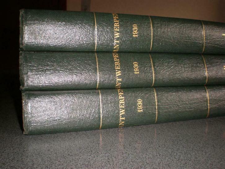 Antwerpen Wereldtentoonstelling 1930 / 3 delen, Antiek en Kunst, Antiek | Boeken en Manuscripten, Ophalen