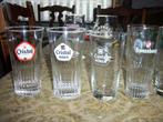 vieux verres à bière alken en cristal