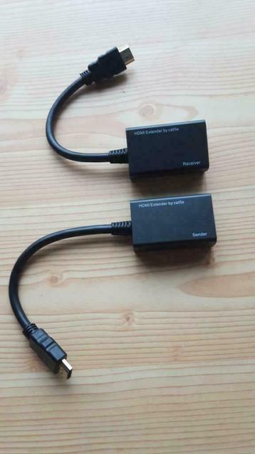 HDMI SIGNAAL  VERSTERKER TOT 60 METER, Télécoms, Enlèvement ou Envoi, Neuf, Émetteur et Récepteur