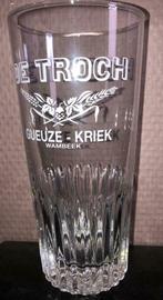 Gueuze - Kriek glas DE TROCH Wambeek, Verzamelen, Ophalen of Verzenden, Zo goed als nieuw