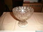Coupe en verre pressé antique/vintage (DS116-f), Antiquités & Art, Antiquités | Verre & Cristal, Enlèvement ou Envoi
