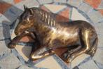 Cheval couché en bronze, Antiquités & Art, Bronze, Enlèvement ou Envoi