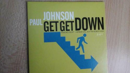 cd 2 titres johnson paul  get down  vintage '90, CD & DVD, CD Singles, R&B et Soul, 1 single, Enlèvement ou Envoi