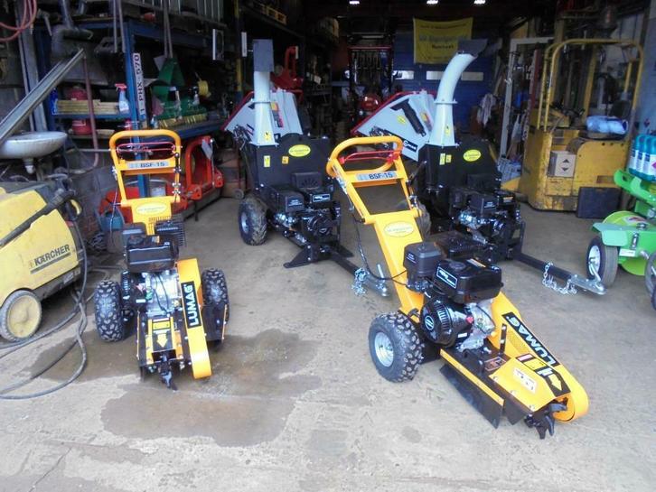 stronkenfrees Lumag met Widia beitels, Zakelijke goederen, Machines en Bouw | Tuin, Park en Bosbouw, Hakselaar, Ophalen