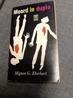 Moord in duplo – Mignon G. Eberhart, Boeken, Gelezen, Ophalen of Verzenden, België