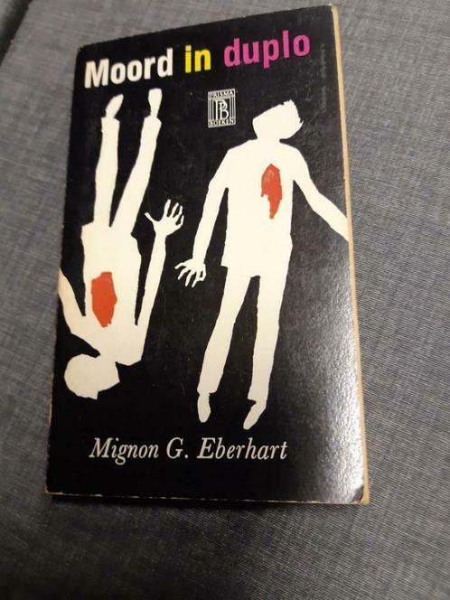 Moord in duplo – Mignon G. Eberhart, Livres, Thrillers, Utilisé, Belgique, Enlèvement ou Envoi