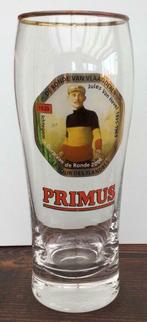 bier brouwerij glas Primus ronde vlaanderen Jules Van Nevel, Comme neuf, Enlèvement ou Envoi, Verre à bière