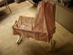 nieuw wit houten  poppenwiegje in doos, Ophalen of Verzenden, Nieuw, Overige typen