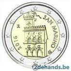 2 euro San Marino 2016 'de gewone munt Palazzo Pubblico', Timbres & Monnaies, Monnaies | Europe | Monnaies euro