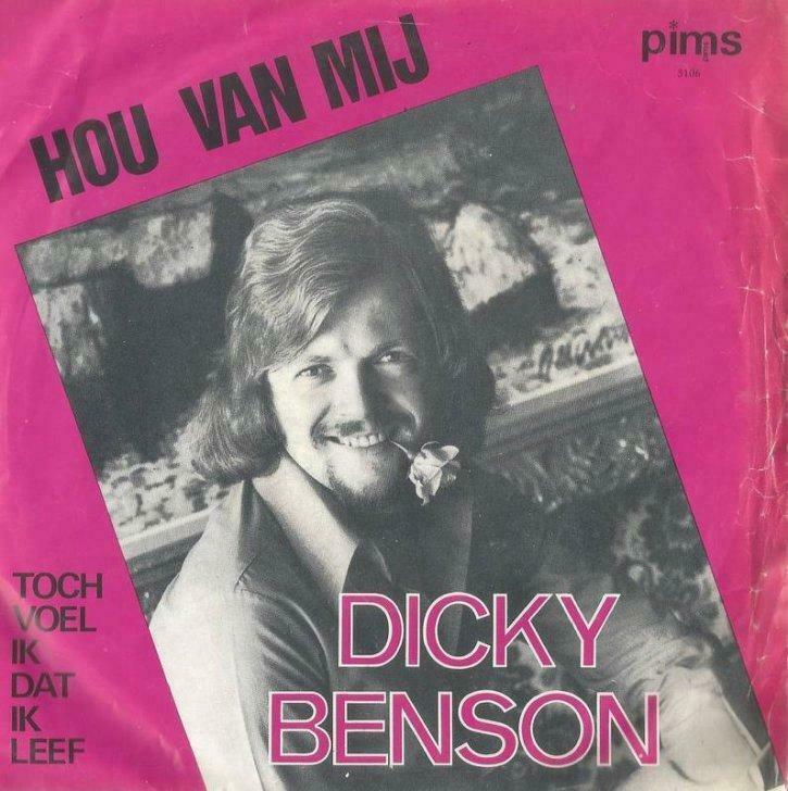 Dicky Benson – Hou van mij / Toch voel ik dat ik leef – Sing, Cd's en Dvd's, Vinyl | Nederlandstalig, Gebruikt, Ophalen of Verzenden