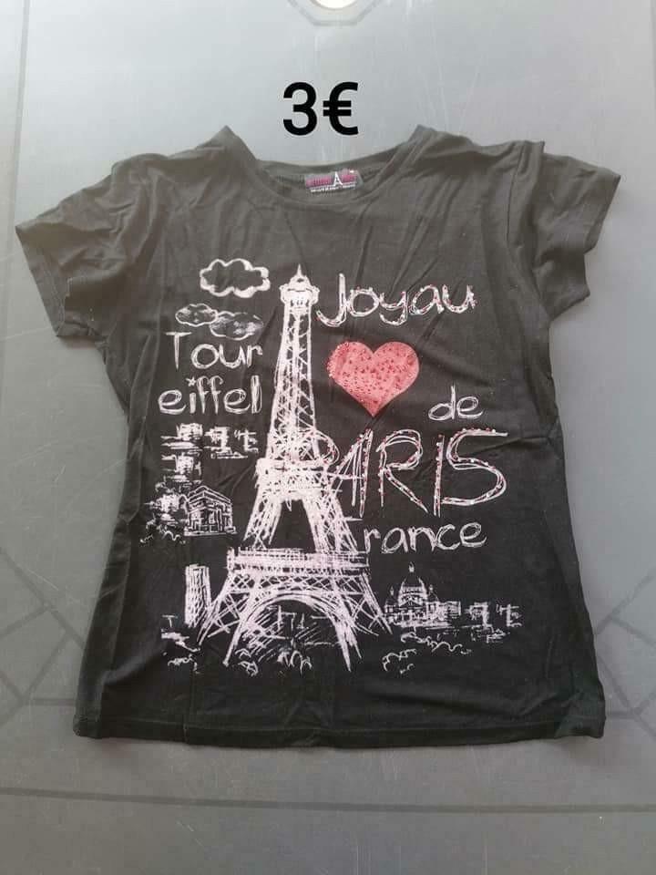 T-shirts, Kinderen en Baby's, Kinderkleding | Maat 152, Gebruikt, Meisje, Shirt of Longsleeve, Ophalen of Verzenden