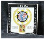 §badge emaillé IPA 61 81, Collections, Collections Autre, Utilisé, Enlèvement ou Envoi