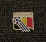 PIN - WORLD CUP USA 94 - FOOTBALL - VOETBAL - BELGIË, Sport, Gebruikt, Speldje of Pin, Verzenden