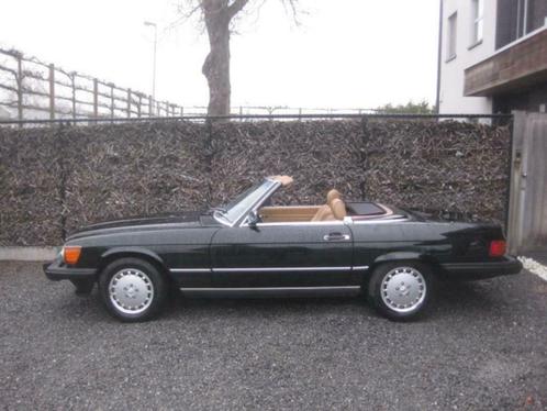 Mercedes sl 560 cabrio Model 107,1988 97939miles met history, Auto's, Oldtimers, Bedrijf, Mercedes-Benz, Benzine, Cabriolet, 2 deurs