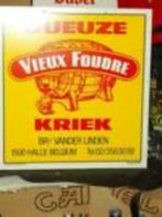Beersign.Reclame In Plastiek.Vieux Foudre Vander Linden, Ophalen of Verzenden, Zo goed als nieuw, Reclamebord