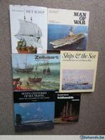 lot boeken scheepvaart, Boeken, Ophalen of Verzenden, Gelezen