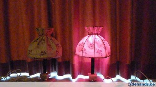 Set van 2 romantische  nachttafellampjes, Huis en Inrichting, Lampen | Overige, Gebruikt, Ophalen