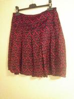 Super belle jupe rouge/rose avec imprimé, Comme neuf, Taille 38/40 (M), Rouge, Enlèvement ou Envoi