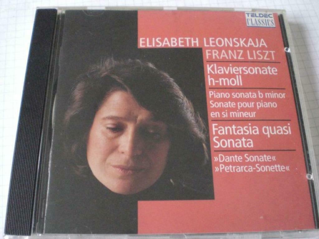 CD: Elisabeth Leonskaja Franz Liszt, Ophalen of Verzenden, Overige typen