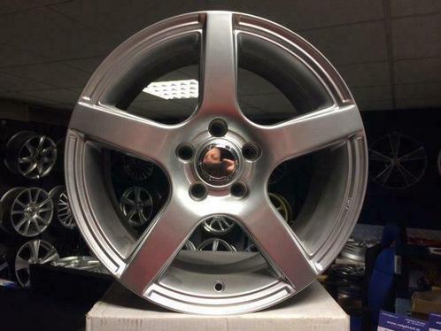 NIEUWE 17 inch 5x114.3 hyper zilver aluminium sportvelgenset, Auto-onderdelen, Banden en Velgen, Velg(en), 17 inch, Nieuw, Ophalen of Verzenden