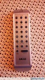 Afstandsbediening akai qx d5370rds, TV, Hi-fi & Vidéo, Enlèvement ou Envoi, Utilisé, Originale, Lecteur média