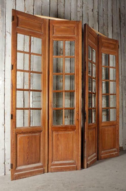 Ga lekker liggen Radioactief Ontwapening ② Oude glasdeuren gebruikte paneeldeuren ensuite deuren — Deuren en  Vliegenramen — 2dehands