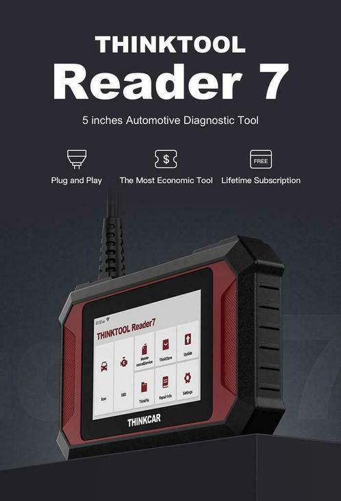 Thinkcar thinktool OBD-lezer 7 auto diagnose tool, Auto diversen, Autogereedschap, Nieuw, Ophalen of Verzenden