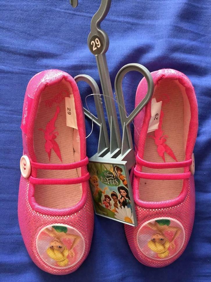 Pantoufles roses fée clochette pt 28 neuves, Kinderen en Baby's, Kinderkleding | Schoenen en Sokken, Nieuw, Overige typen, Meisje