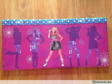 Canvas van Hannah Montana (versiering, decoratie) beschikbaar voor biedingen