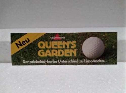 Vintage Sticker - Apollinaris - Golf - Queen's Garden - Mooi, Verzamelen, Stickers, Nieuw, Merk, Ophalen of Verzenden