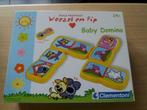 Baby domino - woezel en pip - Clementoni - 24+, Kinderen en Baby's, Speelgoed | Educatief en Creatief, Ophalen, Zo goed als nieuw