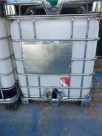 IBC containers 1060 liter nieuw, metaal pallet, promotie 95€, Tuin en Terras, Met kraantje, Kunststof, Ophalen of Verzenden, 150 liter of meer