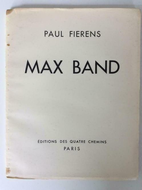 Max Band - Paul Fierens (1935), Boeken, Kunst en Cultuur | Beeldend, Ophalen of Verzenden